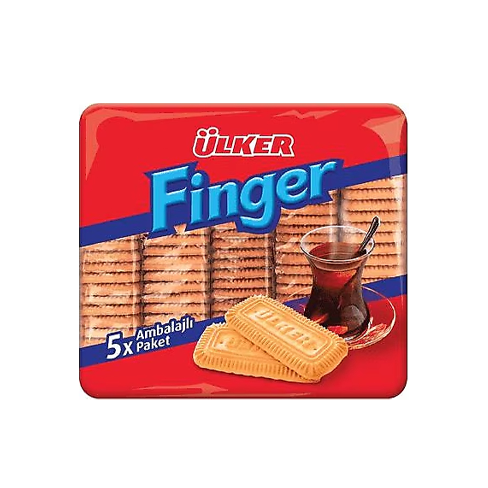 Ülker Finger Bisküvi 750 Gr. 5'li